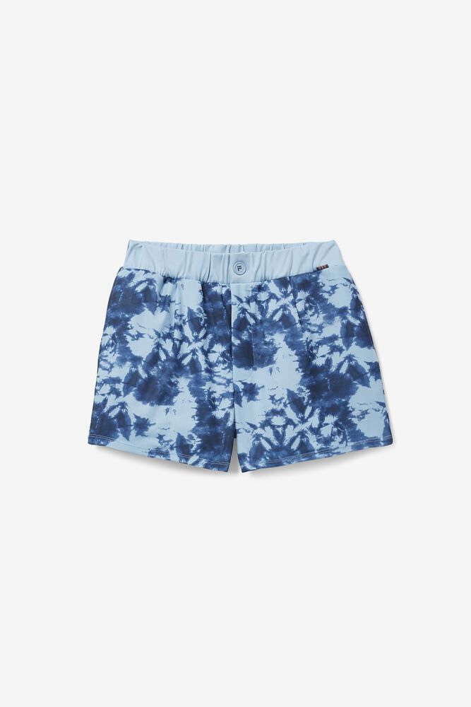 Fila Colista Shorts Blue - Womens - 49062JOMN